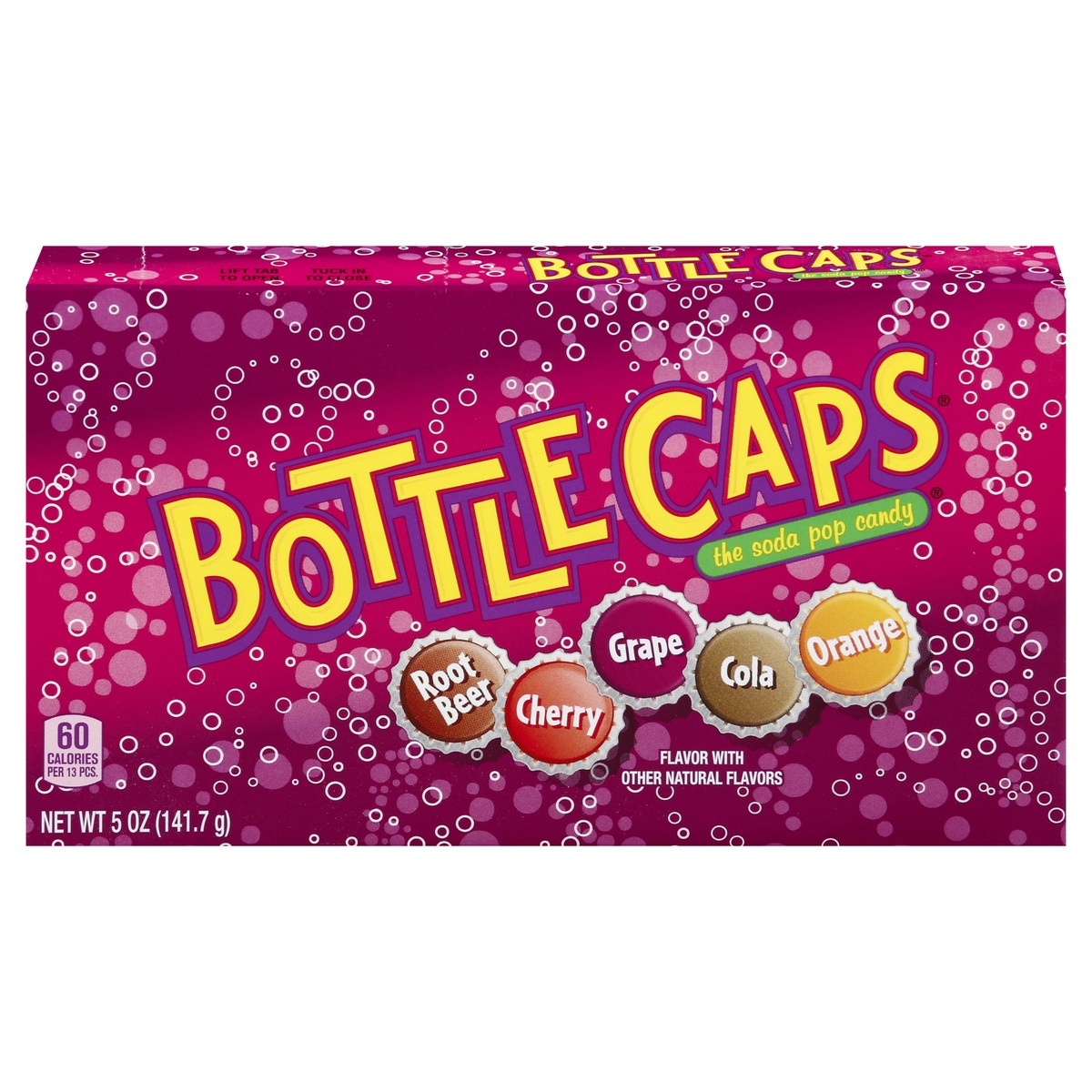 slide 1 of 2, Bottle Caps Theatre Box Candy, 5 oz