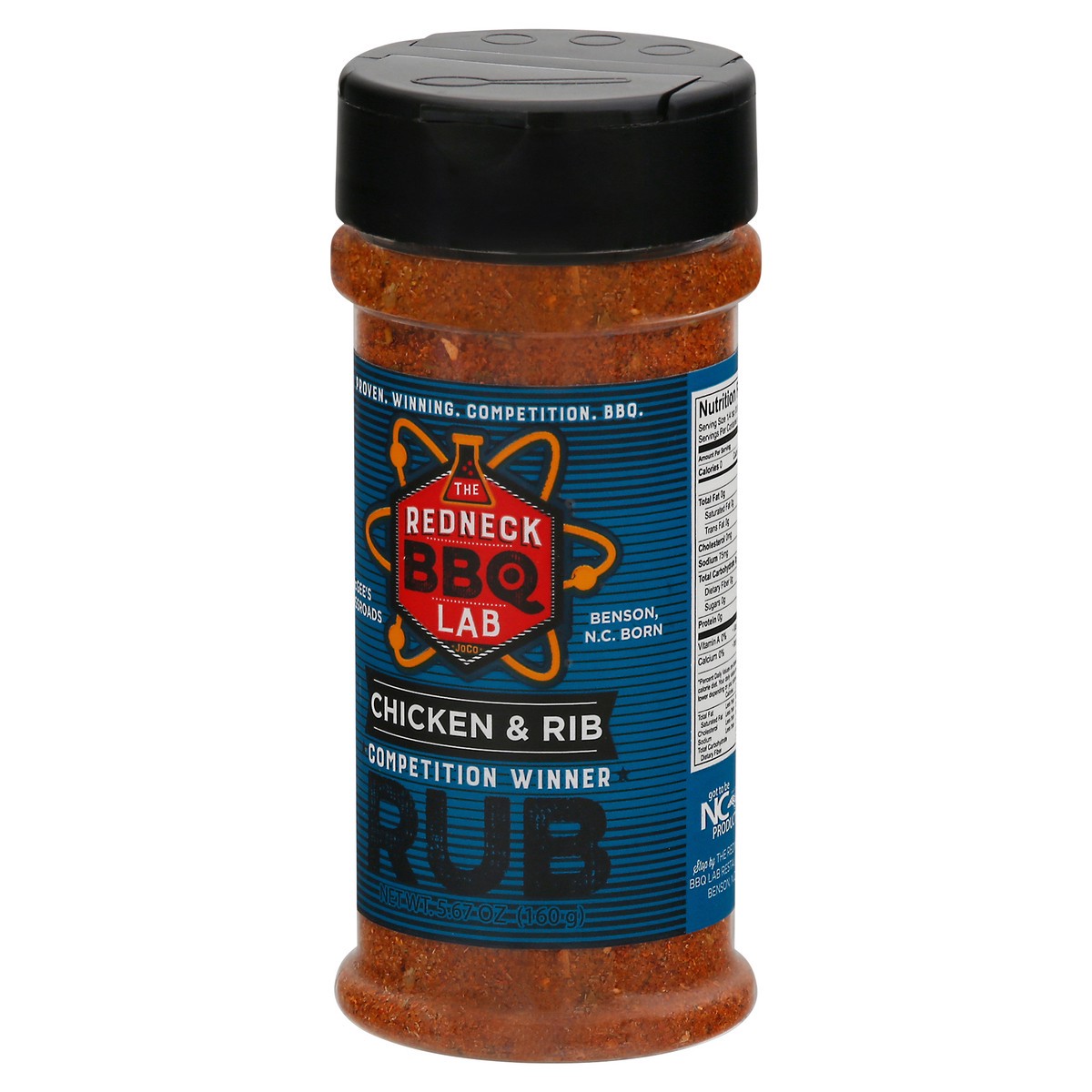 slide 9 of 9, Redneck Bbq Lab Chicken & Rib Rub 5.67 oz Bottle, 5.67 oz