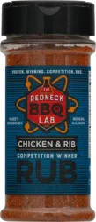 Redneck BBQ Lab Chicken & Rib Rub 5.67 oz Bottle