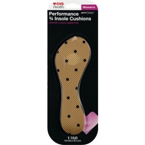 slide 1 of 1, CVS Health Women's Performance 3/4 Insole Cushion, 1 Pair, 1 ct