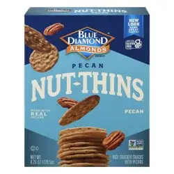 Blue Diamond Nut-Thins Pecan Crackers 4.25 oz