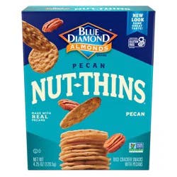 Blue Diamond Nut Thins Crackers, Pecan, 4.25oz Box