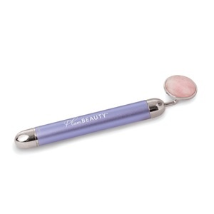 slide 1 of 1, Plum Beauty Rose Quartz Vibrating Facial Massager, 1 ct