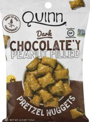 Quinn Peanut Butter Chocolate Filled Pretzel - 6.5 oz