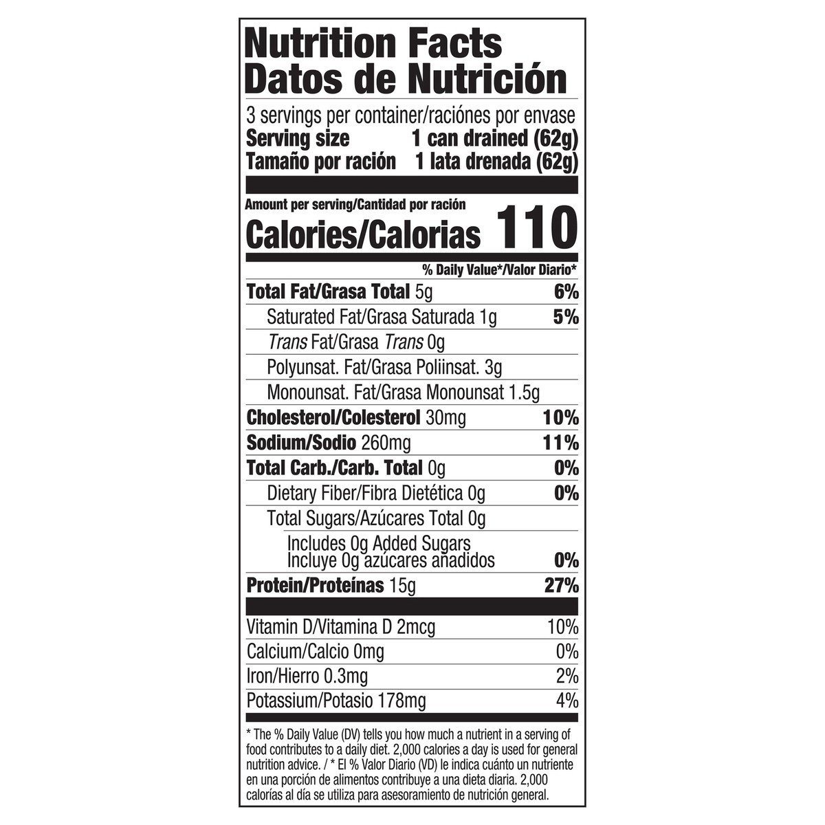 slide 3 of 7, Van Camp's Yellowfin in Oil Tuna Packs of 3 3 - 3 oz Cans, 3 ct