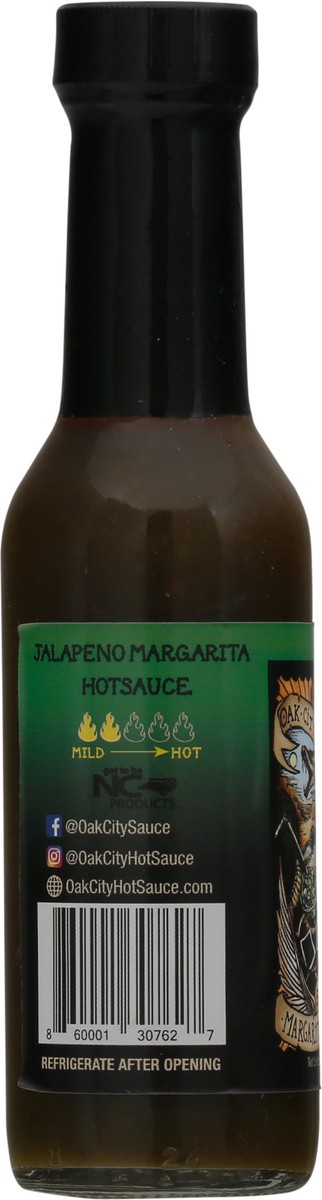 slide 9 of 9, Oak City Hot Sauce Margarita Rattler 5 fl oz Bottle, 1 ct