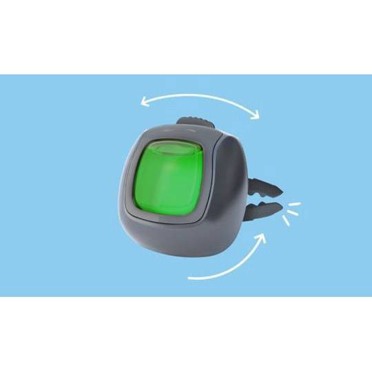 slide 4 of 6, Febreze Car Air Freshener, Odor-Fighting Automotive Vent Clip, Mixed Gain Scent, 3 Count, 3 ct