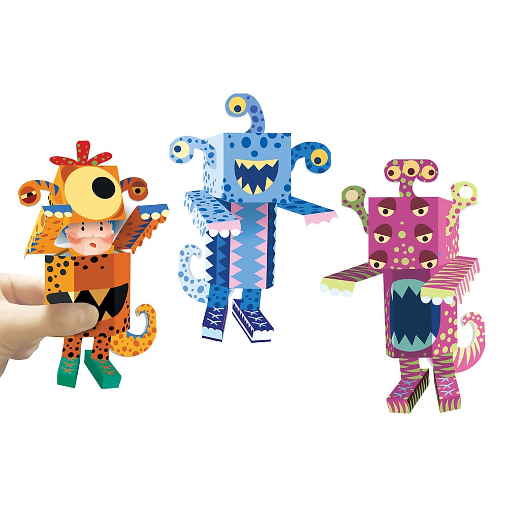 slide 1 of 1, Office Depot Pop-Up Origami Monsters Kit, 1 ct