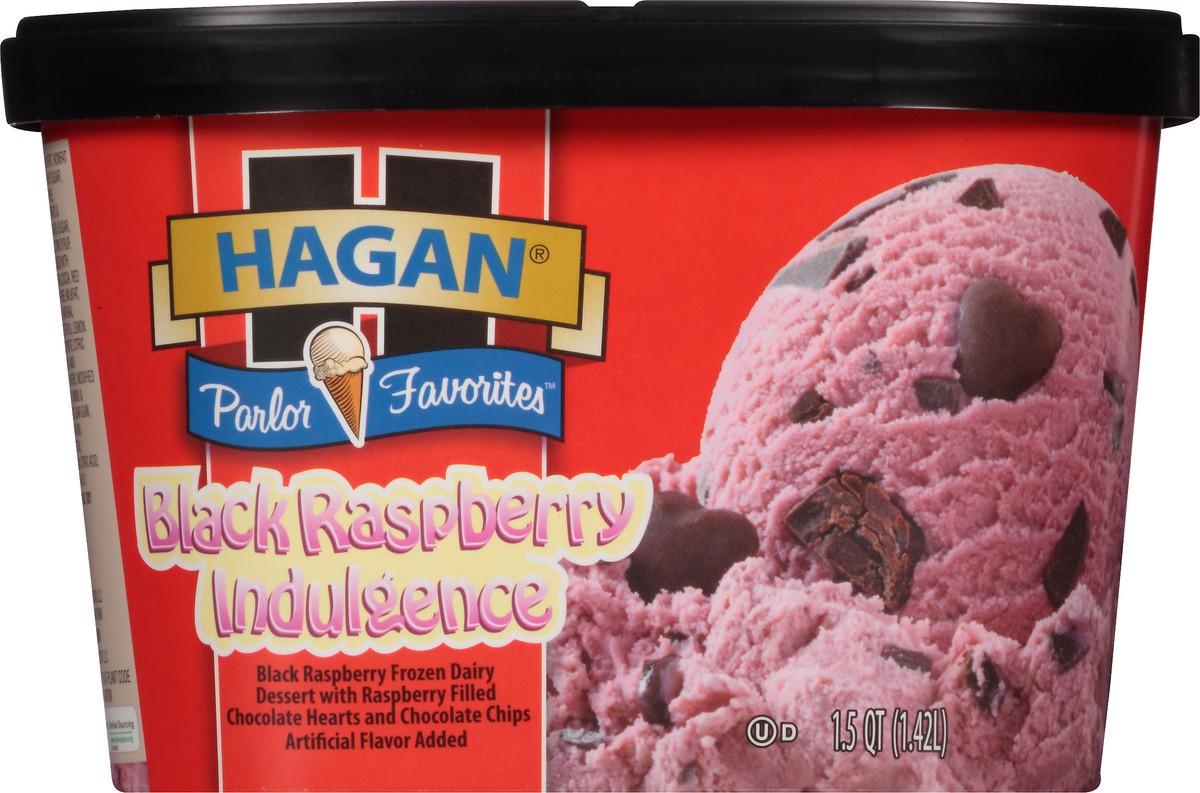 slide 6 of 10, Hagan Parlor Favorites Black Raspberry Indulgence Ice Cream 1.5 qt, 1.5 qt