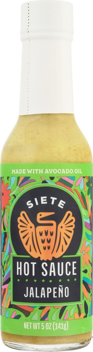 slide 2 of 13, Siete Jalapeno Hot Sauce 5 oz Bottle, 5 oz