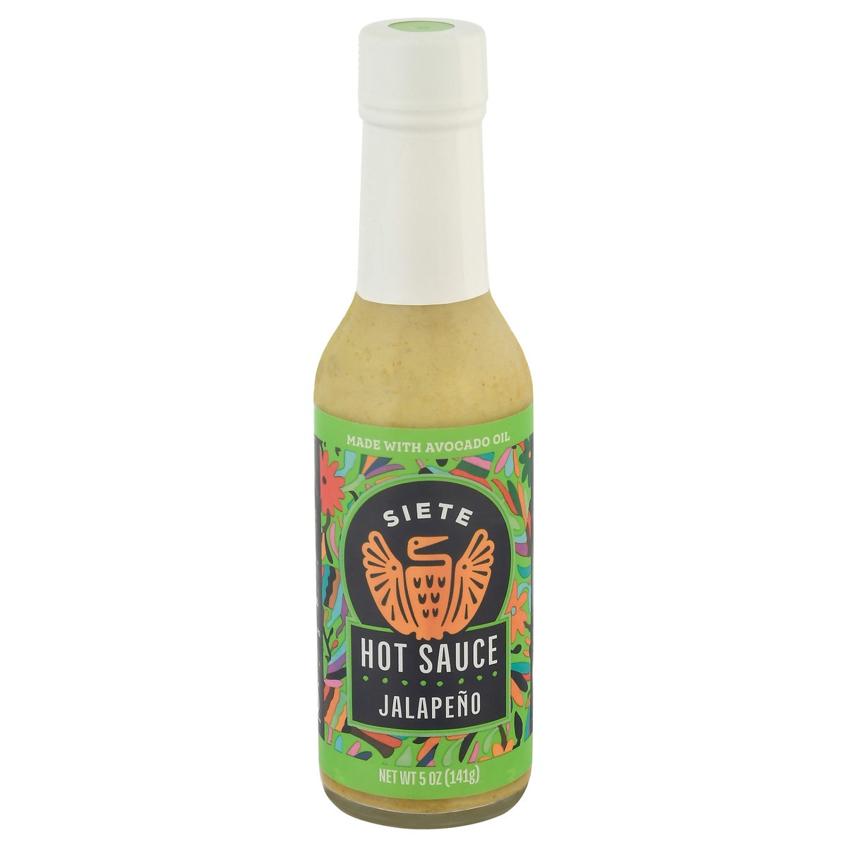 slide 3 of 13, Siete Jalapeno Hot Sauce 5 oz Bottle, 5 oz