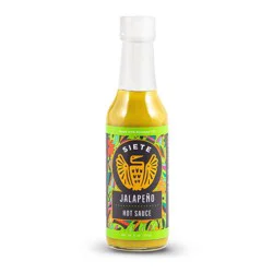 Siete Jalapeno Hot Sauce 5 oz Bottle