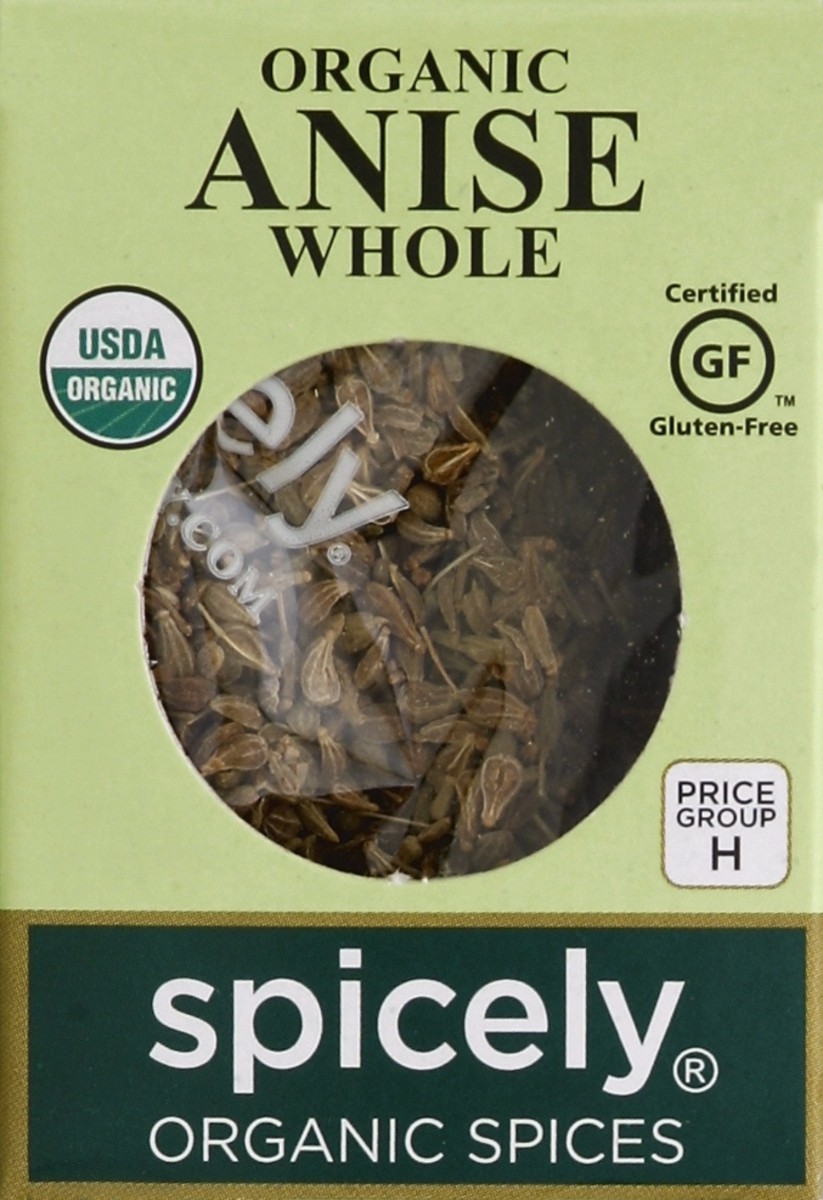 slide 2 of 4, Spicely Organic Spices Anise 0.3 oz, 0.3 oz