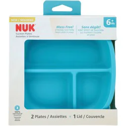 NUK First Choice Suction Plates