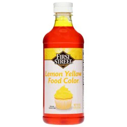 Cb02 First Street Food Color Lemon Yellow
