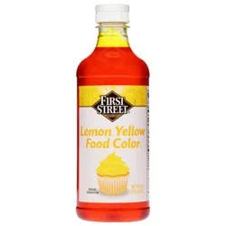 Cb02 First Street Food Color Lemon Yellow