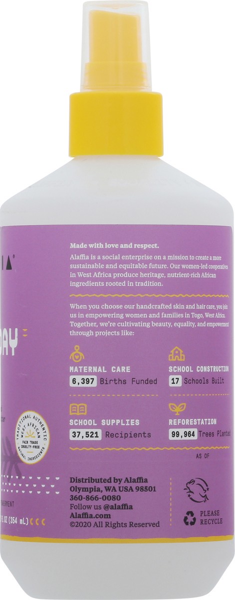 slide 4 of 13, Alaffia Lavender Detangler Spray 12 fl oz, 12 fl oz