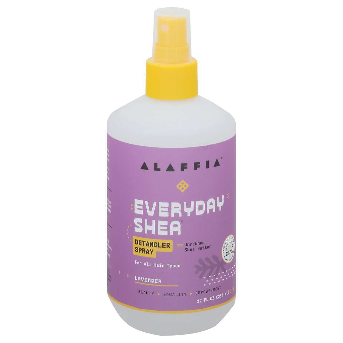 slide 7 of 13, Alaffia Lavender Detangler Spray 12 fl oz, 12 fl oz