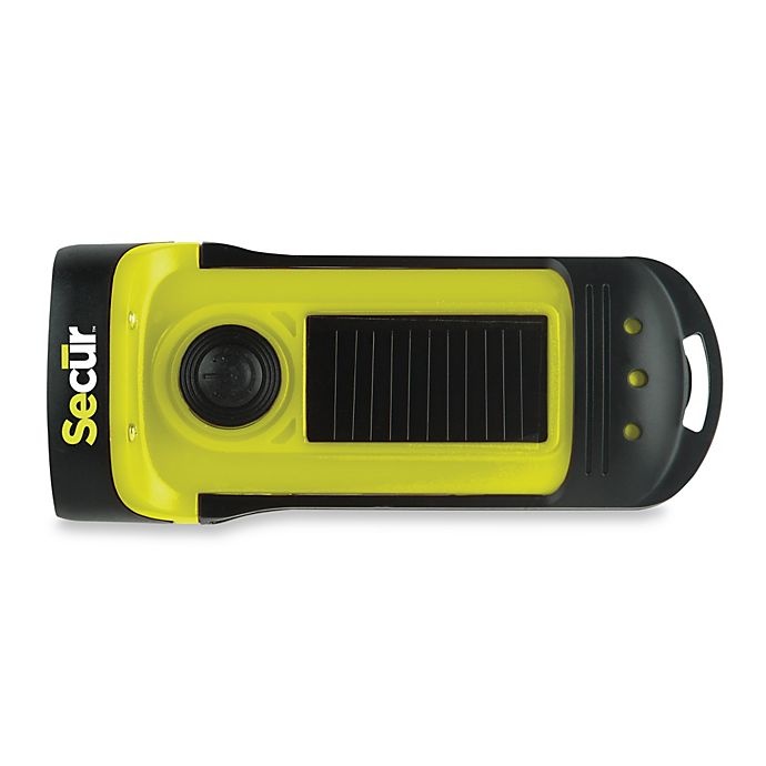 slide 2 of 2, Maverick Secur Solar/Dynamo Battery Operated Powered Waterproof LED Flashlight, 1 ct