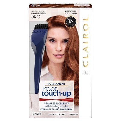 slide 1 of 7, Clairol Nice'N Easy Root Touch-Up Kit - 5RC Medium Copper Red, 1 ct