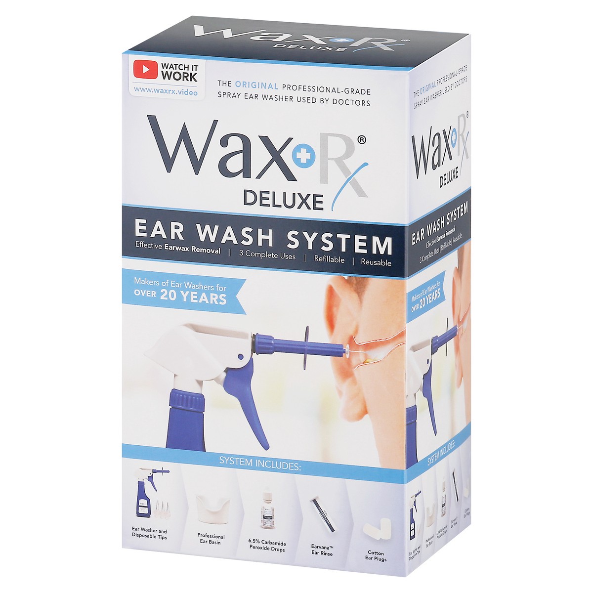 slide 10 of 13, WaxRx Deluxe Ear Wash System 1 ea, 1 ct