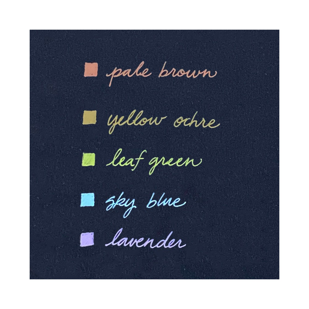 slide 3 of 9, Sakura Gelly Roll Moonlight 06 Fine Point Gel Pen 5 Color Set, Daylight, 0.3 mm