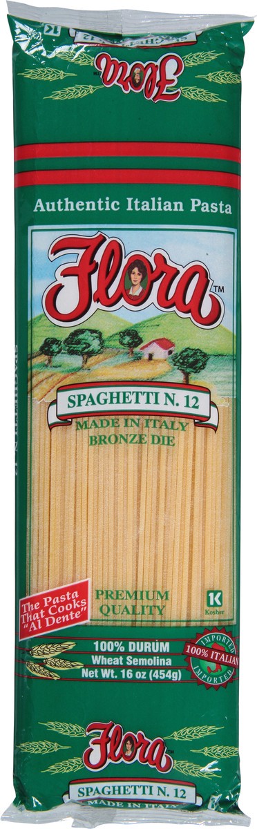 slide 4 of 12, Flora Pasta Spaghetti, 16 oz