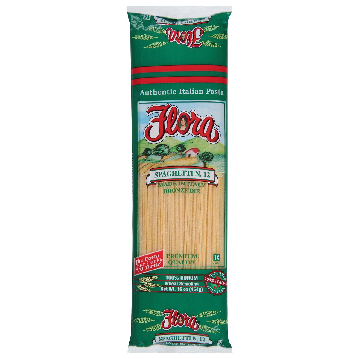 slide 1 of 12, Flora Pasta Spaghetti, 16 oz