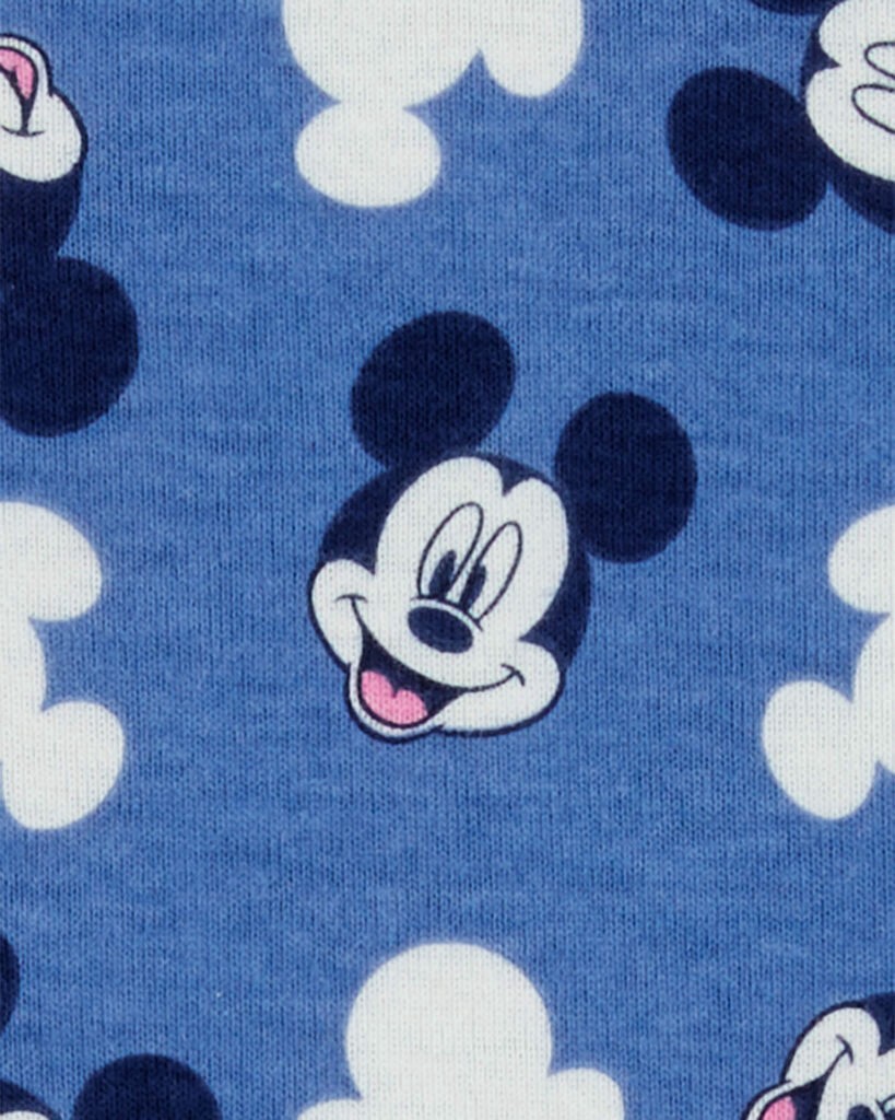 slide 2 of 2, Carter's Kid 2-Piece Mickey Mouse 100% Snug Fit Cotton Pajamas Navy 10, 1 ct