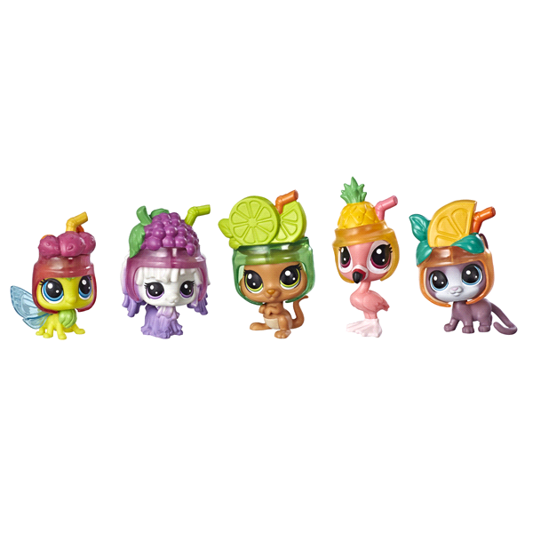 slide 1 of 1, Littlest Pet Shop Cooler Crew Pack, Includes 5 pets & 5 accessories, 1 ct