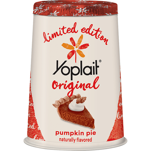 slide 1 of 1, Yoplait Original Pumpkin Pie Yogurt - Limited Edition, 6 oz
