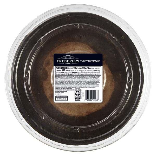 slide 7 of 9, Frederik's by Meijer Variety Cheesecake, 9 in, 40 oz