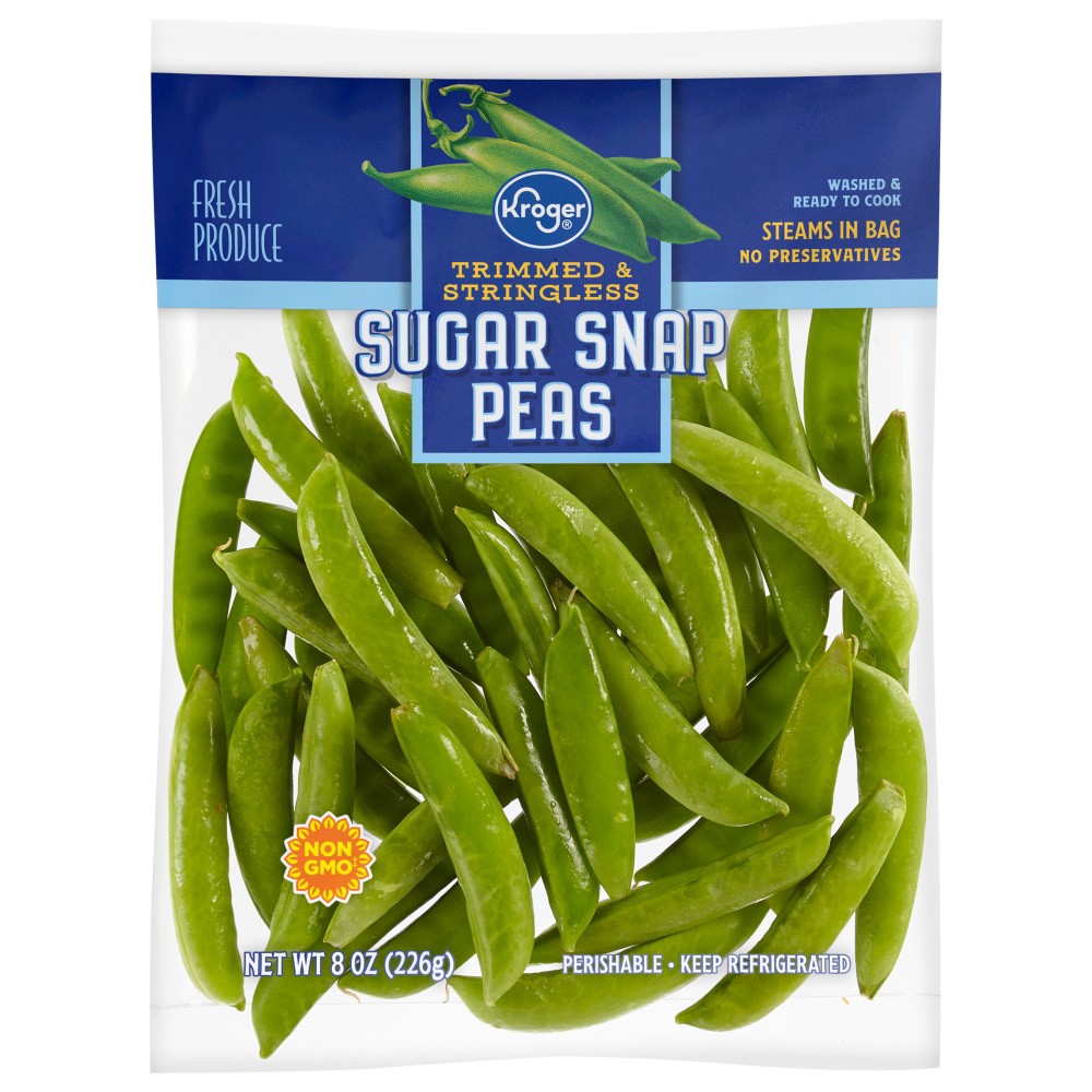 slide 1 of 2, Fresh Selections Sugar Snap Peas, 8 oz