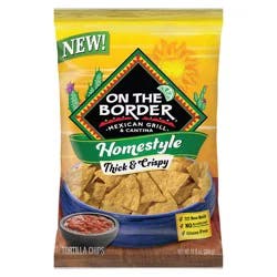 On The Border Homestyle Thick & Crispy Tortilla Chip