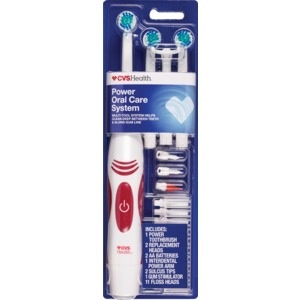 slide 1 of 1, CVS Health Power Oral Care System, 1 ct