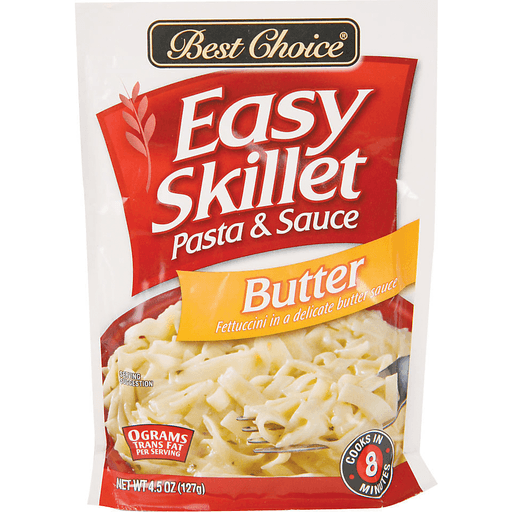 slide 1 of 1, Best Choice Easy Skillet Butter Pasta Sauce, 4.5 oz