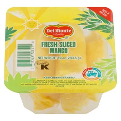 Del Monte Fresh Sliced Mango 10 oz
