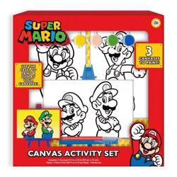 Innovative Designs Super Mario Canvas Activity Set
