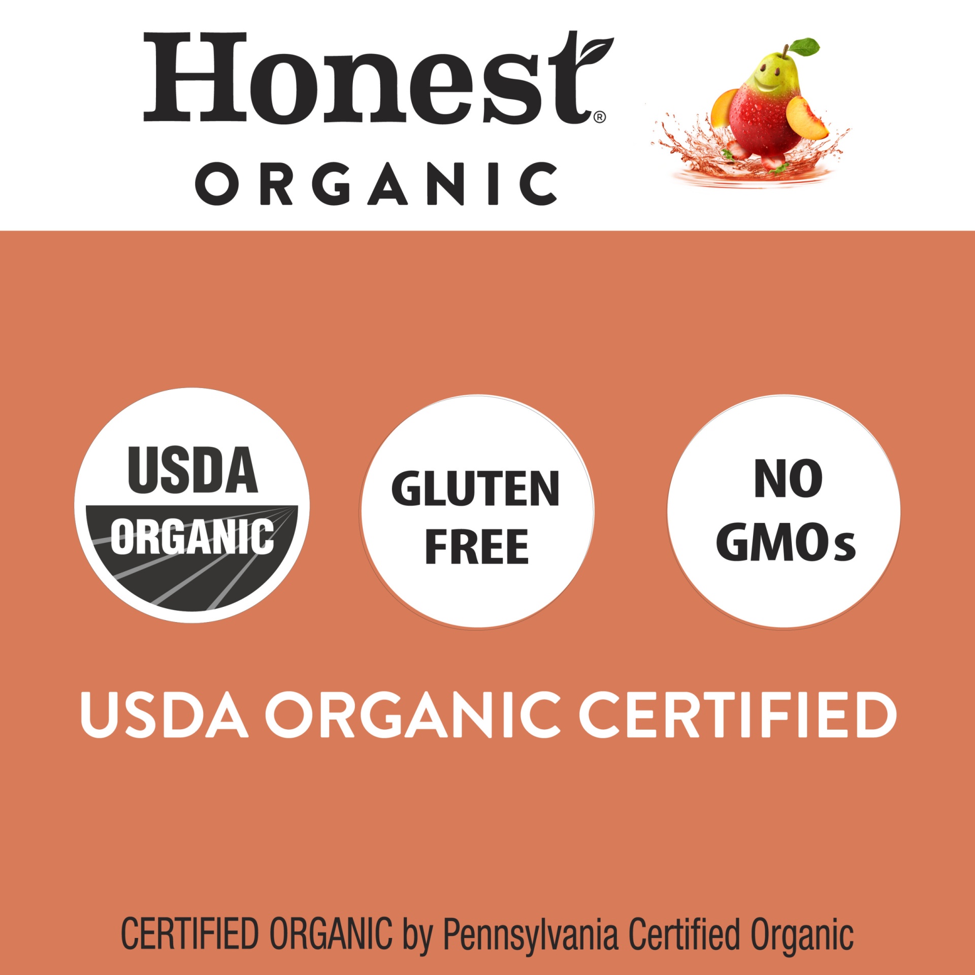 slide 15 of 17, Honest Kids Strawberry Peachy Keen Cartons, 6 fl oz, 8 Pack, 8 ct