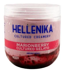 Hellenika Cultured Creamery Marionberry Gelato