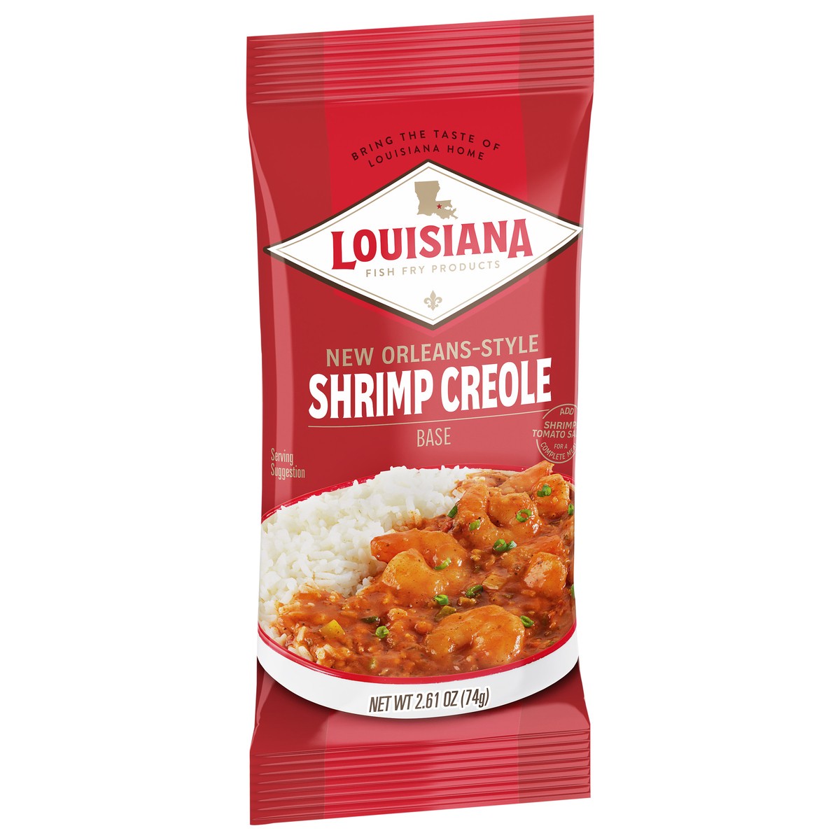 slide 9 of 9, Louisiana Fish Fry Products New Orleans-Style Shrimp Creole Base 2.61 oz, 2.61 oz