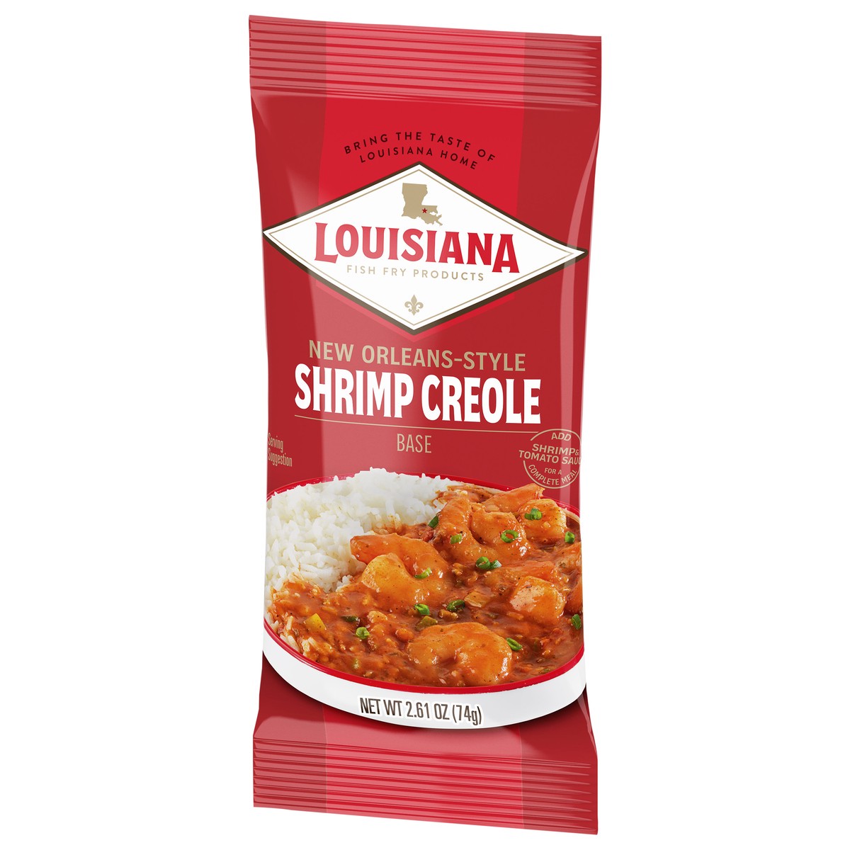 slide 8 of 9, Louisiana Fish Fry Products New Orleans-Style Shrimp Creole Base 2.61 oz, 2.61 oz