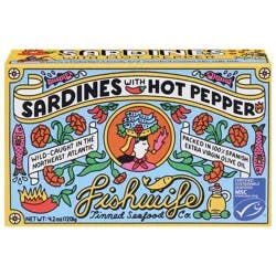 Fishwife Sardines with Hot Pepper 4.2 oz