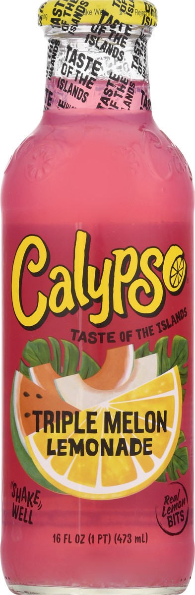 slide 6 of 9, Calypso Triple Melon Lemonade 16 oz, 16 oz