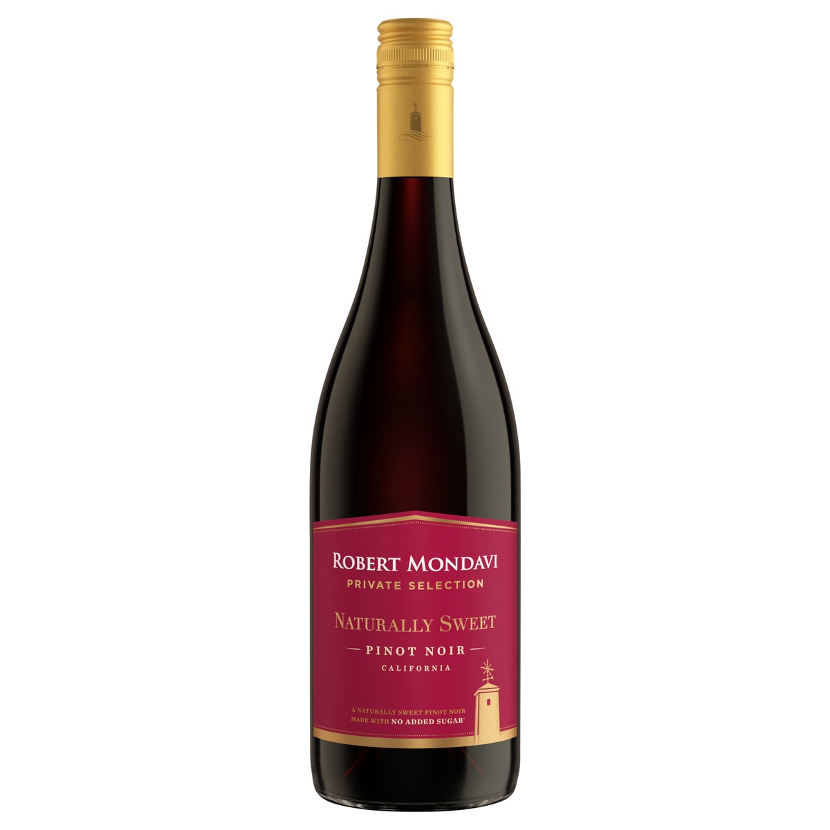 slide 4 of 5, Robert Mondavi Private Selection Naturally Sweet Pinot Noir Red Wine, 750 mL Bottle, 25.36 fl oz