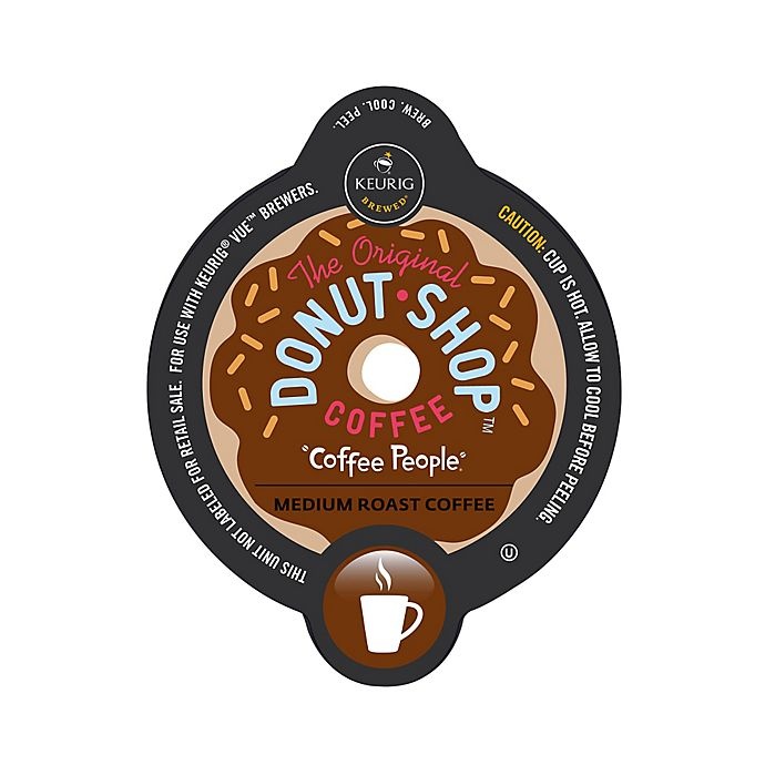 slide 1 of 1, Vue The Original Donut Shop Coffee People Coffee for Keurig Vue Brewers, 16 ct