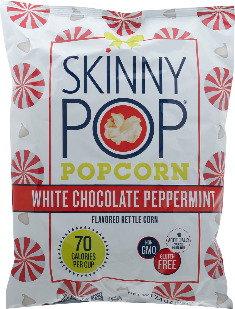 slide 2 of 9, SkinnyPop Skinny Pop White Chocolate Popcorn, 7.4 oz