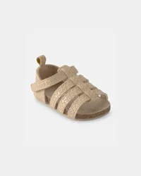 Carters Baby Girl Strappy Sandals - Brown Beige 3
