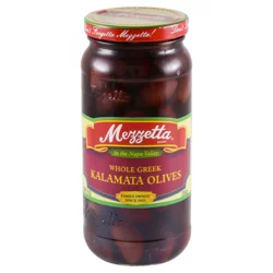 Mezzetta Whole Greek Kalamata Olives - 10 oz Dr. Wt.