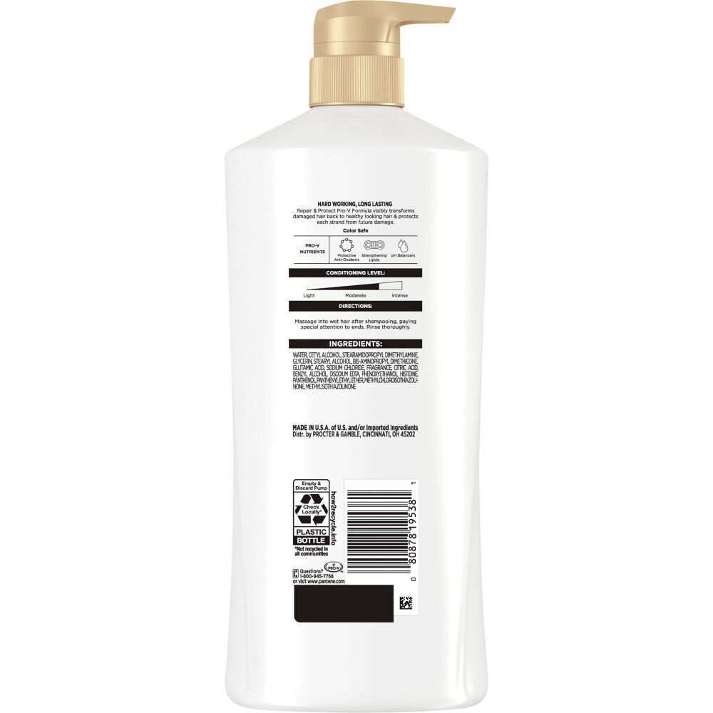 slide 2 of 4, PANTENE PRO-V Repair & Protect Conditioner, 25.1 oz/745 mL, 25.10 fl oz